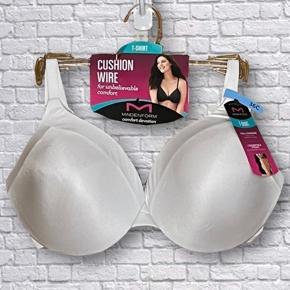 Maidenform Everyday Full Coverage Cushioned Underwire Bra - Picture 2 of 5